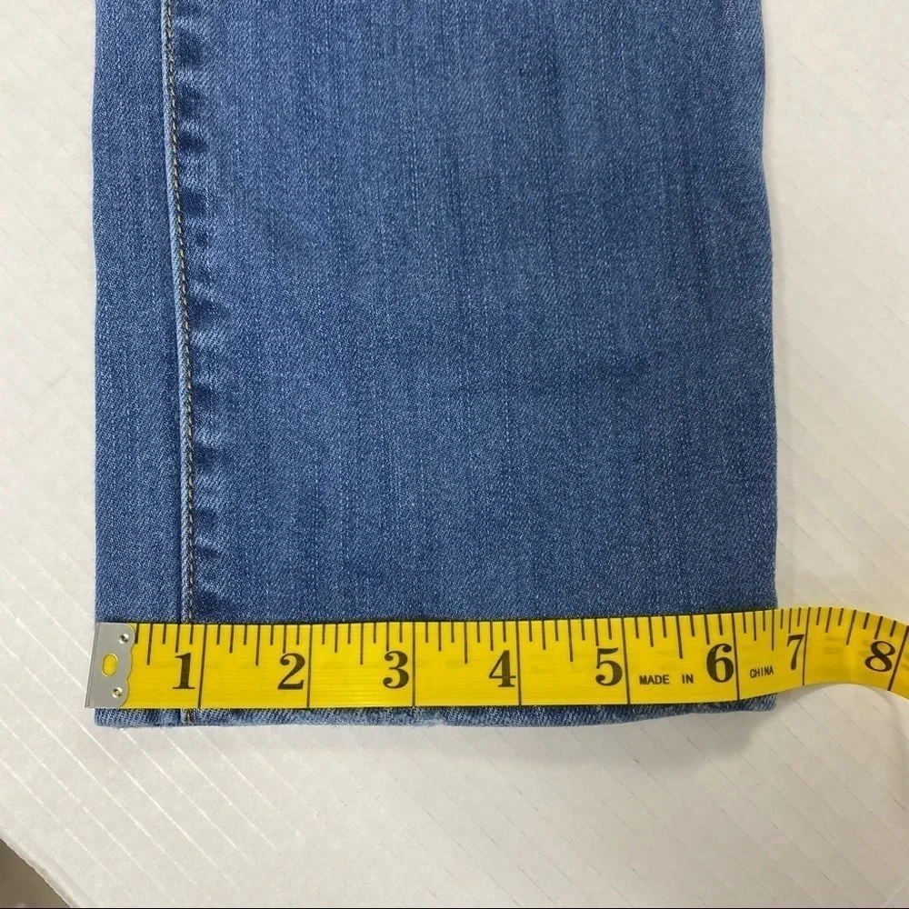 Cabi Slim Distressed Medium Wash Boyfriend Jeans size 6